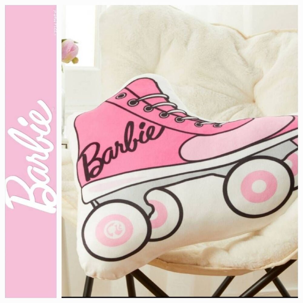 Barbie Roller Skate Decorative Pillow